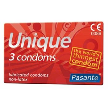 Unique - Latexvrije condooms - 3 stuks