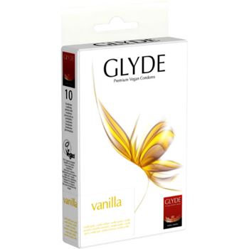 Glyde Premium Vegan Condooms Vanilla - 10 stuks