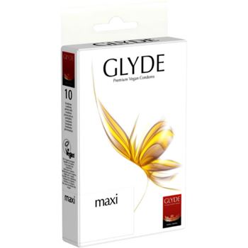 Glyde Premium Vegan Condooms Maxi - 10 stuks
