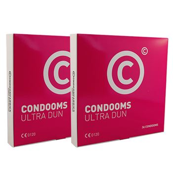 Condoomfabriek Ultra Dun Feeling Condooms (36 stuks)