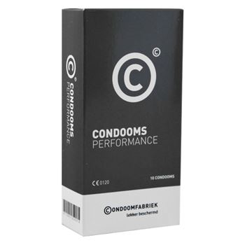 Condoomfabriek - Performance - Orgasme vertragende condooms (10 stuks)