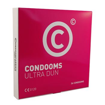 Condoomfabriek Ultra Dun - 36 stuks