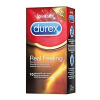 Durex Real Feeling Condooms Latexvrij 10 Stuks durex kopen in de aanbieding