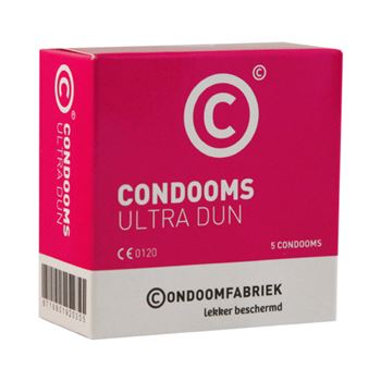 Condoomfabriek - Ultra dunne condooms (5 stuks)