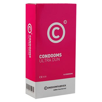 Condoomfabriek Ultra Dun Feeling Condooms (10 stuks)
