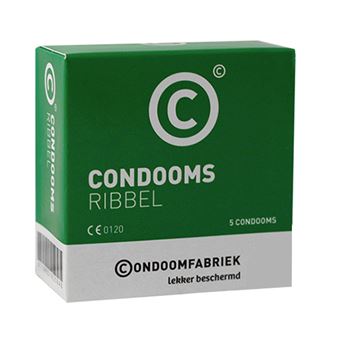 Condoomfabriek - Condooms met ribbels (5 stuks)