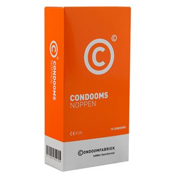 Condoomfabriek - Noppen condooms (10 stuks)