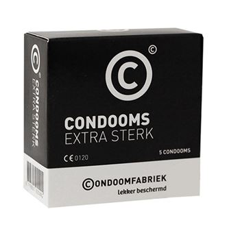 Condoomfabriek - Extra sterke condooms (5 stuks)