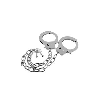 Metal handcuffs - Lange ketting handboeien