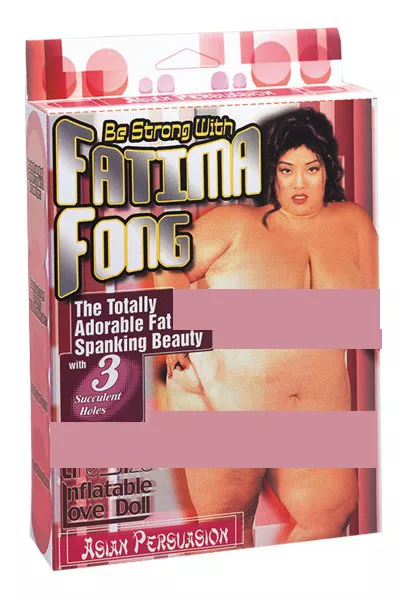 Sterk met Fatima Fong  - opblaaspop