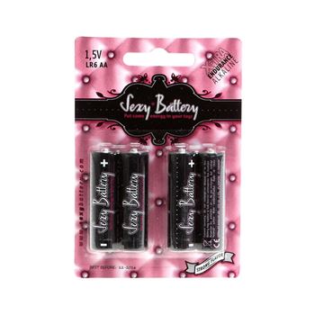 4 x AA Batterijen (Sexy Battery)