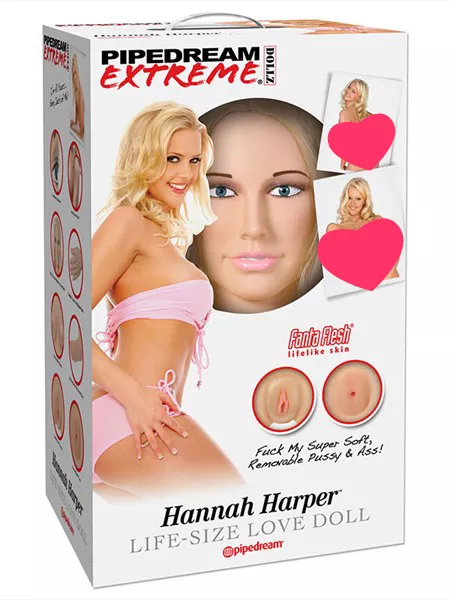 Hannah Harper 3D opblaaspop