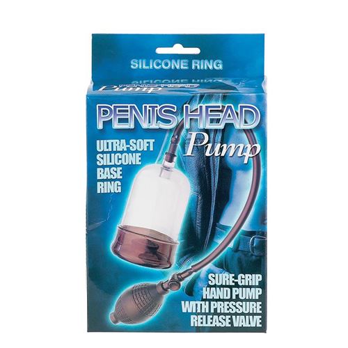 Penis hoofd pomp (zwart)
