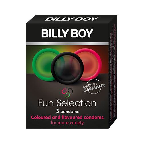 Billy Boy Fun Selection Condooms 3 stuks