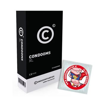 Condoomfabriek XL condoom (10 stuks)