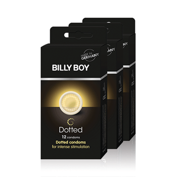 Billy Boy - Dotted - Condooms met ribbels en noppen (36 stuks)