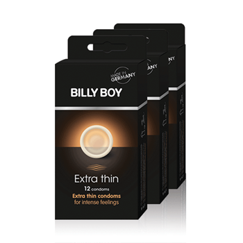 Billy Boy - Extra Thin - Ultra dunne condooms (36 stuks)