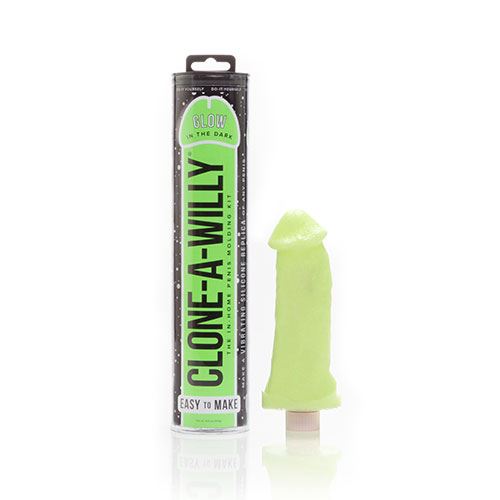 Clone-A-Willy Glow-In-The-Dark Green