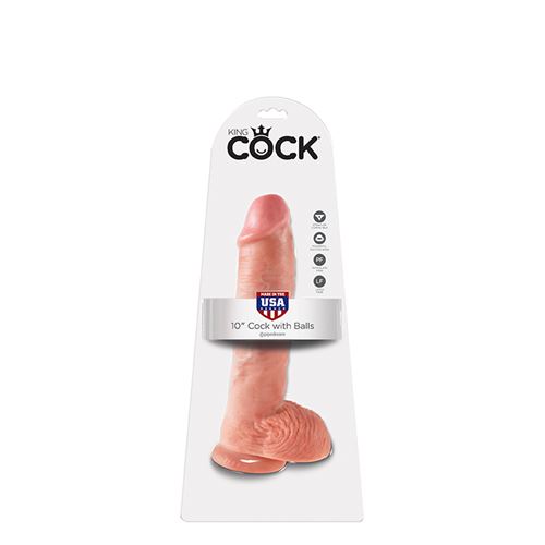 25,4 cm dildo met scrotum