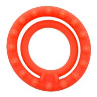 Willie Dubbele Siliconen Cockring willie kopen in de aanbieding