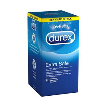 Durex Extra Safe - Extra sterke condooms (20 stuks)