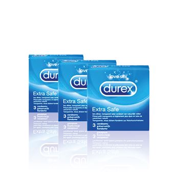 Durex Extra Safe - Extra sterke condooms (9 stuks)