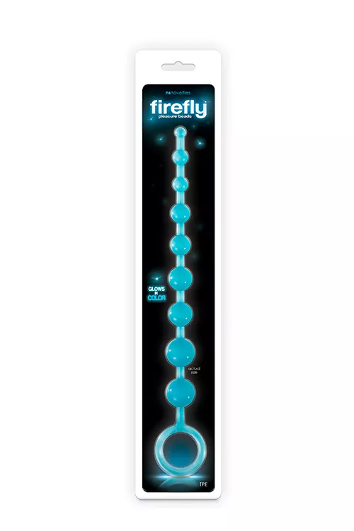Firefly anaalplug met kralen