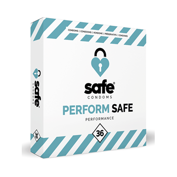 Safe - Perform Safe - Orgasme vertragende condooms (36 stuks)