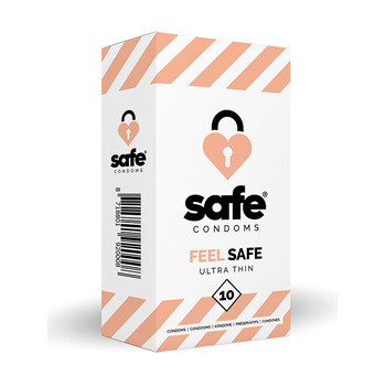 Feel Safe Ultra Dun Condooms (10 stuks)