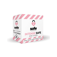 Intense Safe Condooms Ribbels Noppen 5St safe kopen in de aanbieding
