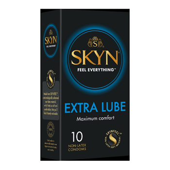 Skyn - Extra lube - Dunne condooms met extra glijmiddel - 10 stuks