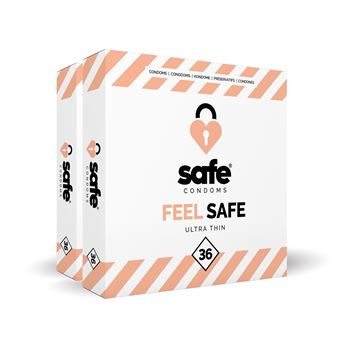 Safe - Feel Safe - Ultra dunne condooms (72 stuks)