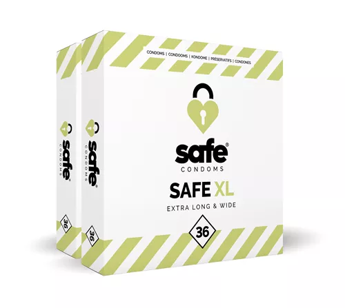 Safe XL Condooms 72st