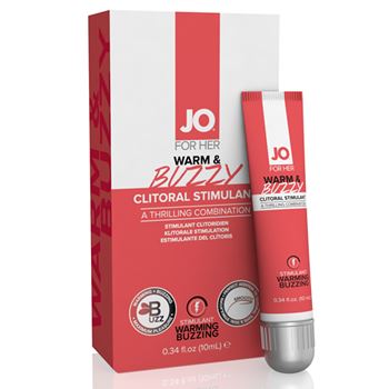 JO Warm & Buzzy clitoris gel 10ml