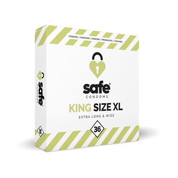 Safe King Size XL - Condooms (36 stuks)