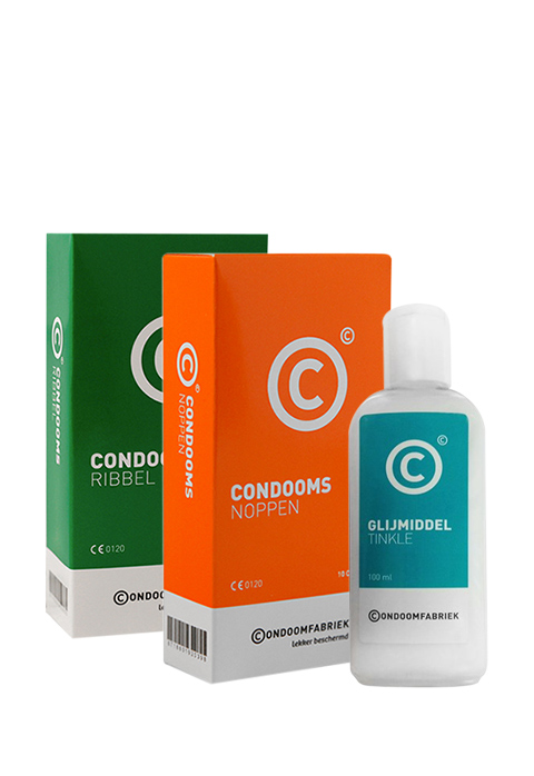 Condoomfabriek Extra Stimulatie Condoom Pakket
