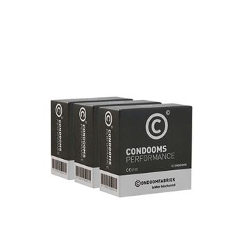 Condoomfabriek Performance Condooms voordeelpakket  (15 stuks)