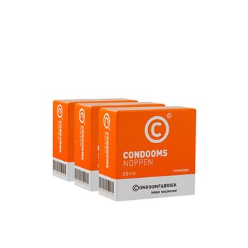 Condoomfabriek Noppen condooms voordeelpakket - 15 stuks