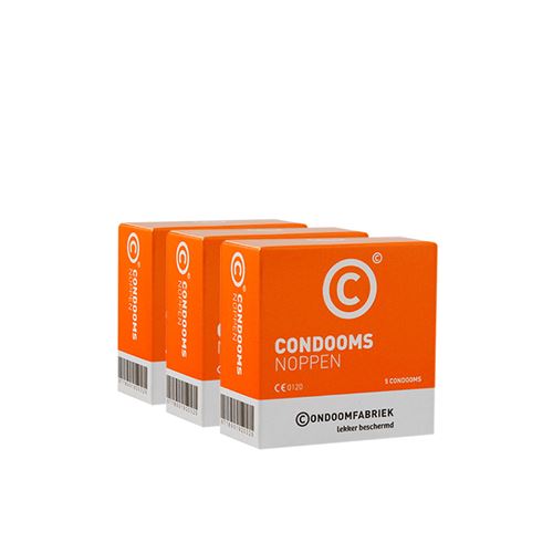 Condoomfabriek Noppen condooms voordeelpakket 15st