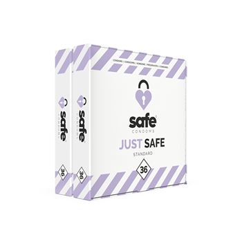 Just Safe - Standaard condooms (72 stuks)