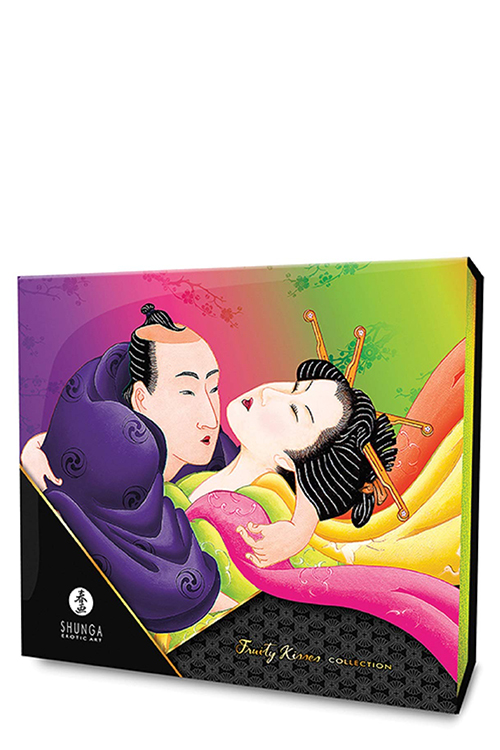 Shunga Fruity Kisses set massageolie en glijmiddel