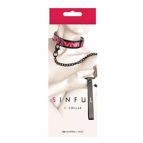 sinful-1inch-collar-pink