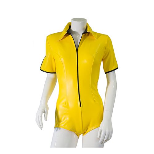 Datex bodysuit met rits (geel) Datex bodysuit met rits (geel)