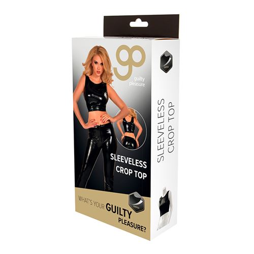 Datex mouwloze crop top Datex mouwloze crop top