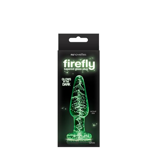 firefly-glass-tapered-plug-medium-clear