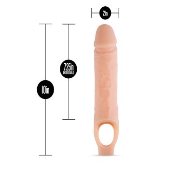 Penisverlenger met scrotum ring
