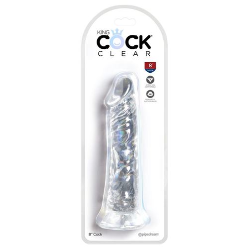 king-cock-clear-8inch-cock