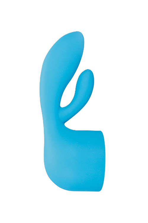 Bodywand silicone opzetstuk rabbit blauw