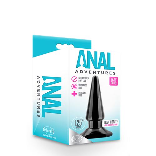 anal-adventures-easy-plug-black