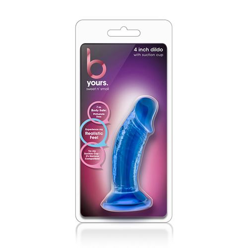 b-yours-sweet-n-small-4inch-dildo-blue